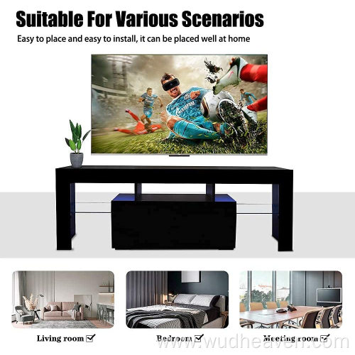 Mueble TV LED brillante Soportes para TV